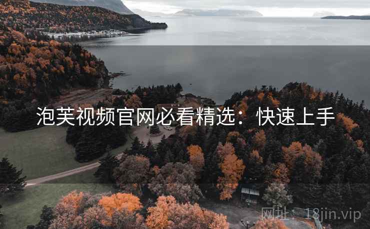 泡芙视频官网必看精选：快速上手