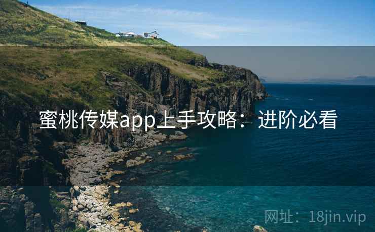 蜜桃传媒app上手攻略：进阶必看