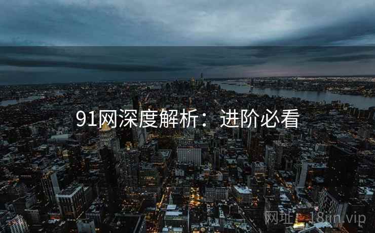 91网深度解析:进阶必看 91网深度解析:进阶必看