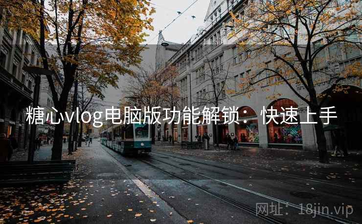 糖心vlog电脑版功能解锁：快速上手